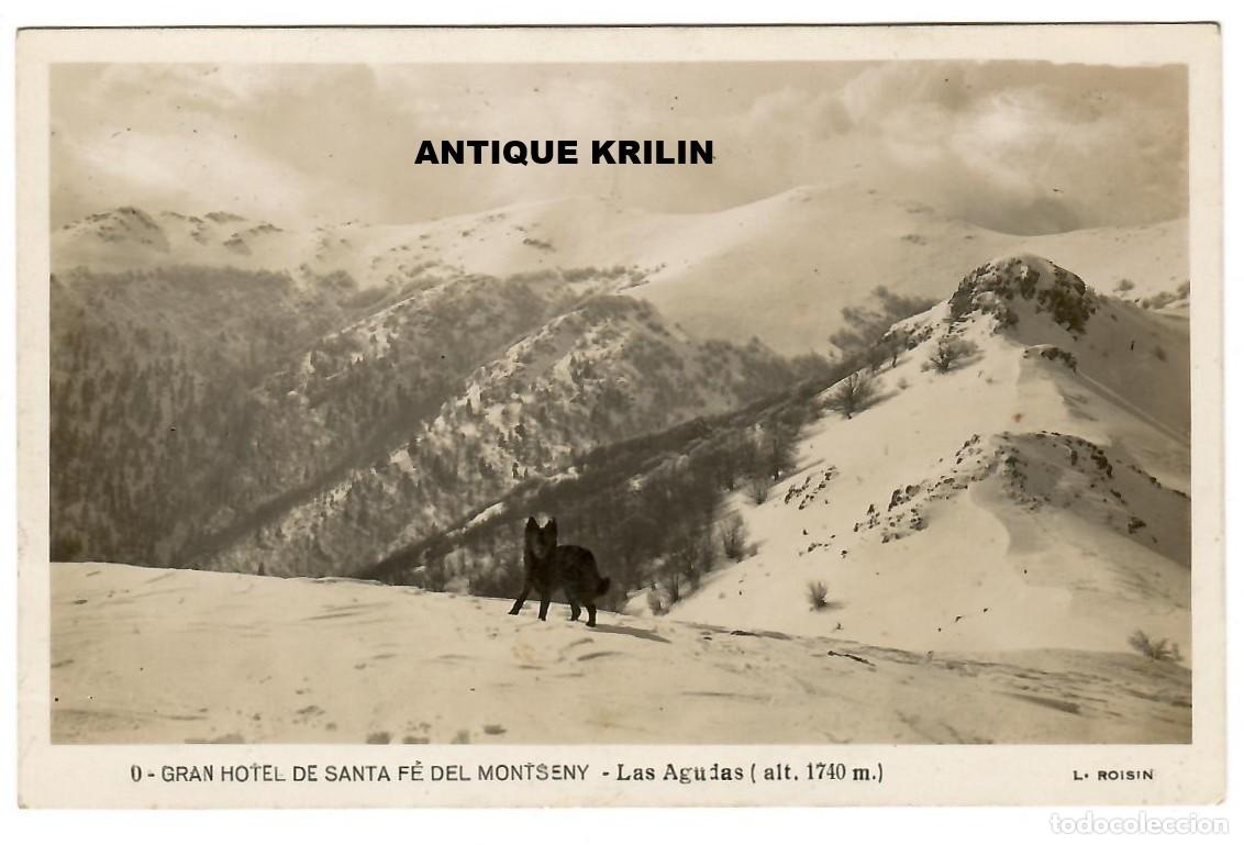 Cartes Postales: GRAN HOTEL SANTA FE DEL MONTSENY N&ordm; 0 LAS AGUDAS / L. ROISIN / SIN FRANQUEAR