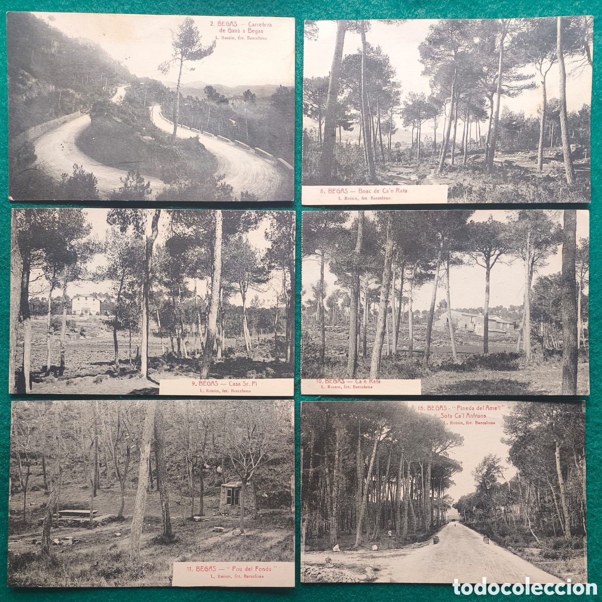 Postales: BEGUES POSTAL FOTOTIPIA ROISIN LOTE 6 BARCELONA C. 1920