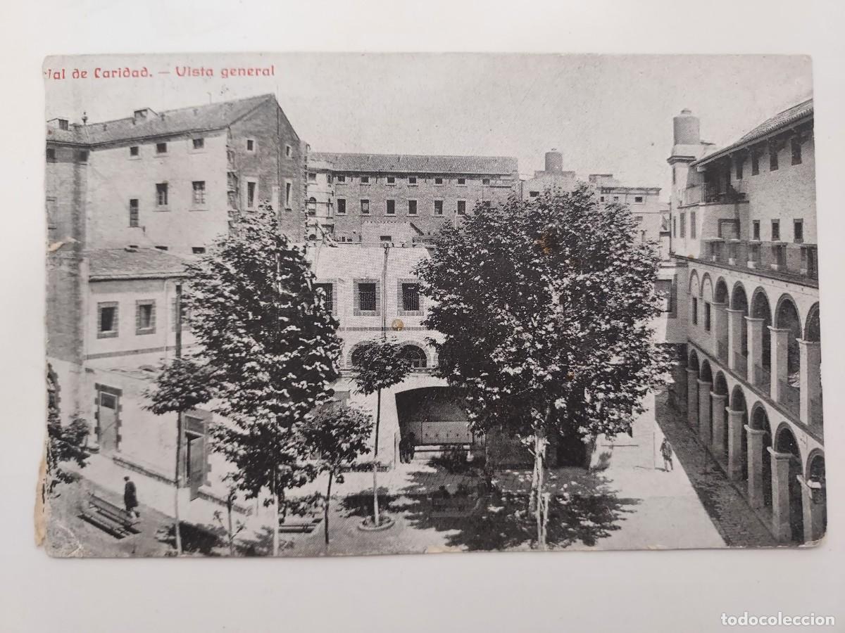 Postales: POSTAL BARCELONA CASA PROVINCIAL DE CARIDAD. VISTA GENERAL. S/C. Defectuosa, solo la mitad