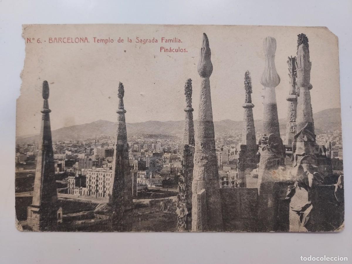 Postales: POSTAL BARCELONA TEMPLO DE LA SAGRADA FAMILIA. VDA PLA 6. SIN CIRCULAR