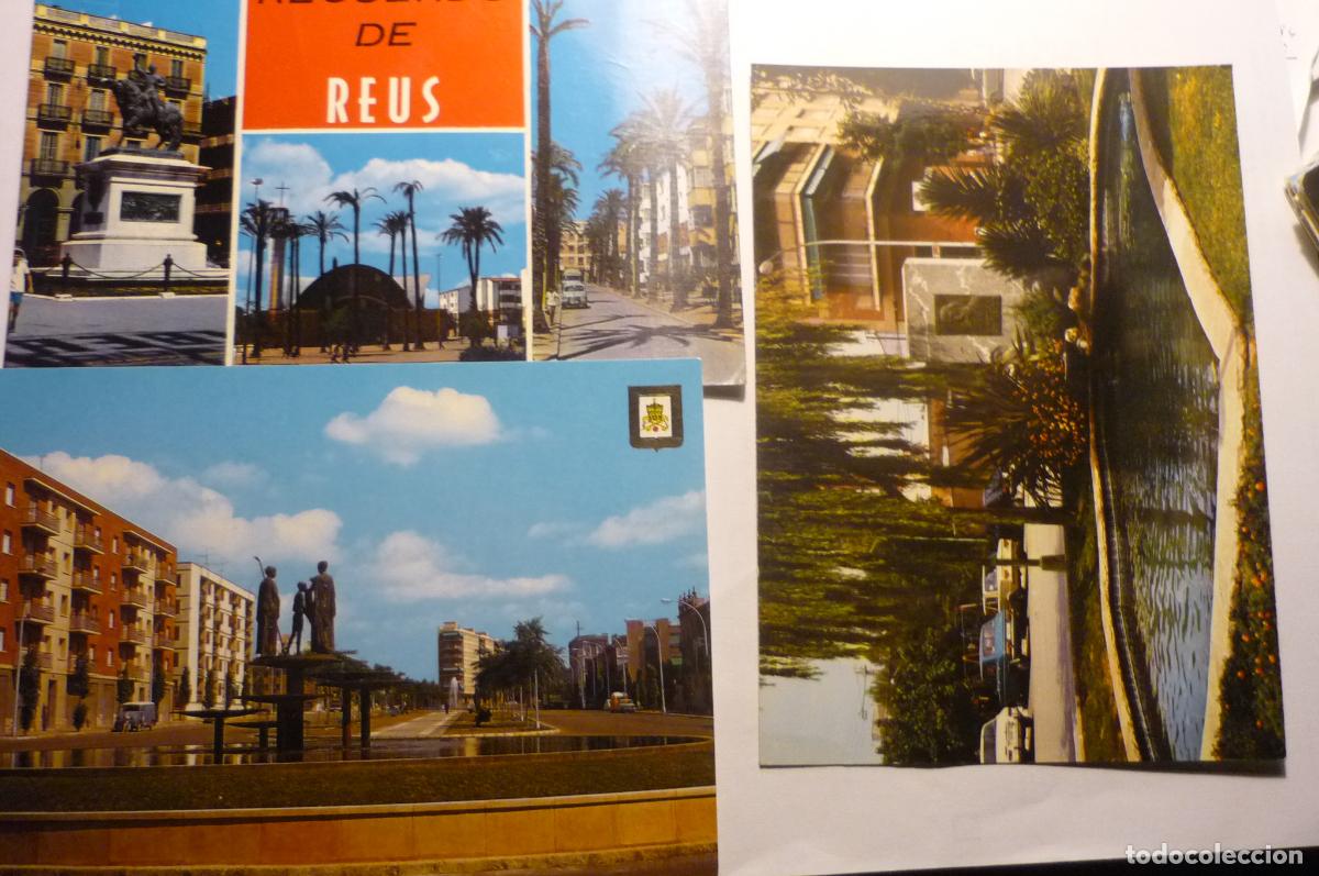 Postales: LOTE POSTALES DE REUS &iexcl;&iexcl;2 ESCRITAS&iexcl;&iexcl; CM