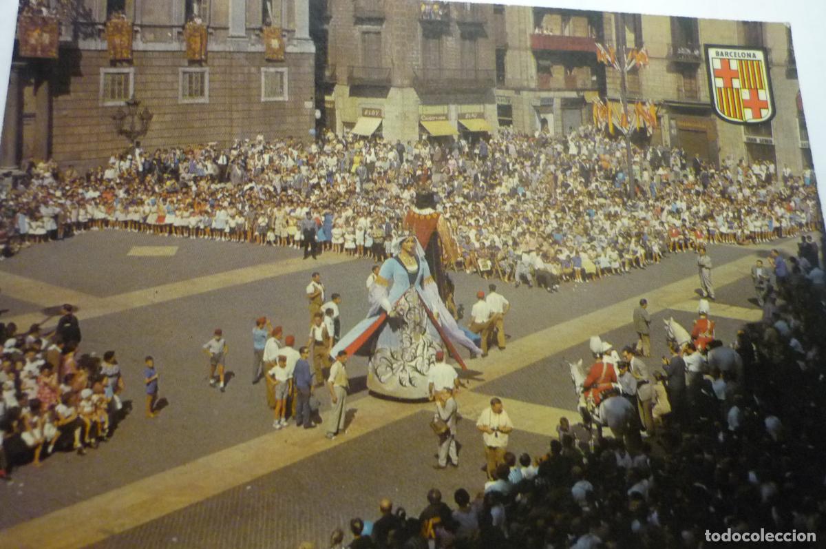 Postales: postal barcelona fiestas gigantes pl san jaime cm