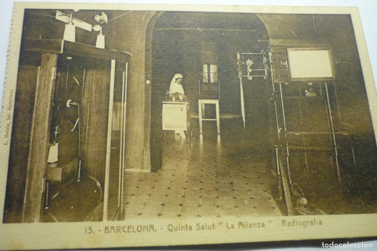 Postales: postal barcelona quinta salud la alianza radiografia cm