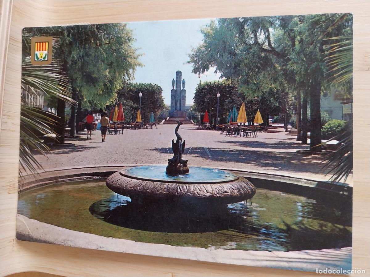 Postales: PASEO CONDE DE EGARA TERRASSA ED FISA 23 CIRCULADA A&Ntilde;O 1984 ANIMADA