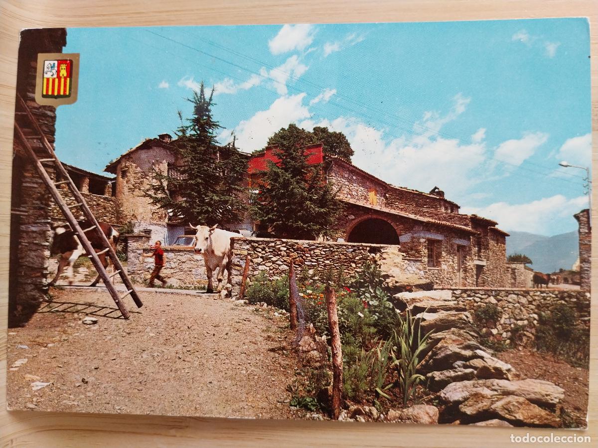 Postales: CAMPELLES ED FISA 2184 MATASELLOS RIBAS DE FRESSER A&Ntilde;OS 70 CIRCULADA