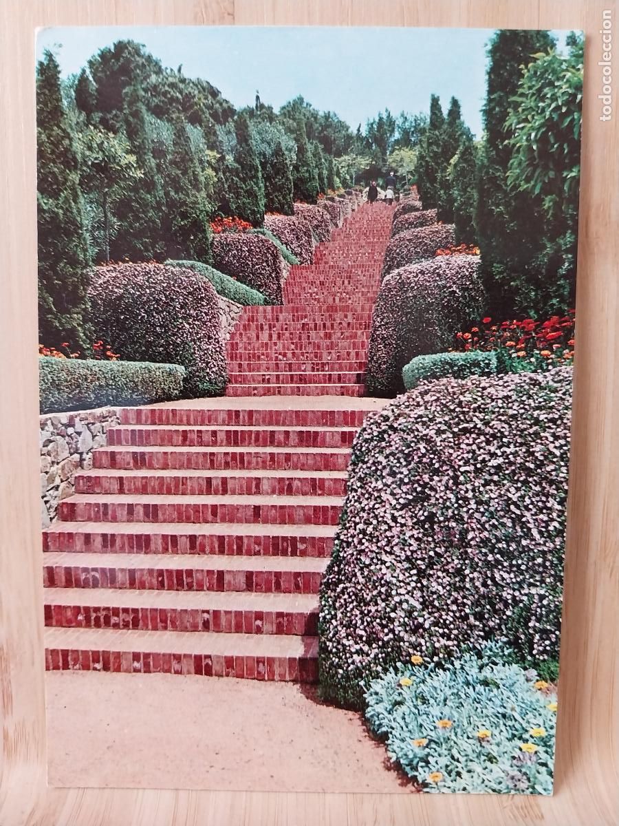 Postales: BLANES COSTA BRAVA FUNDACION CARLOS FAUST ED DAVID 104 SC ORIGINAL ESCALERA LADRILLO