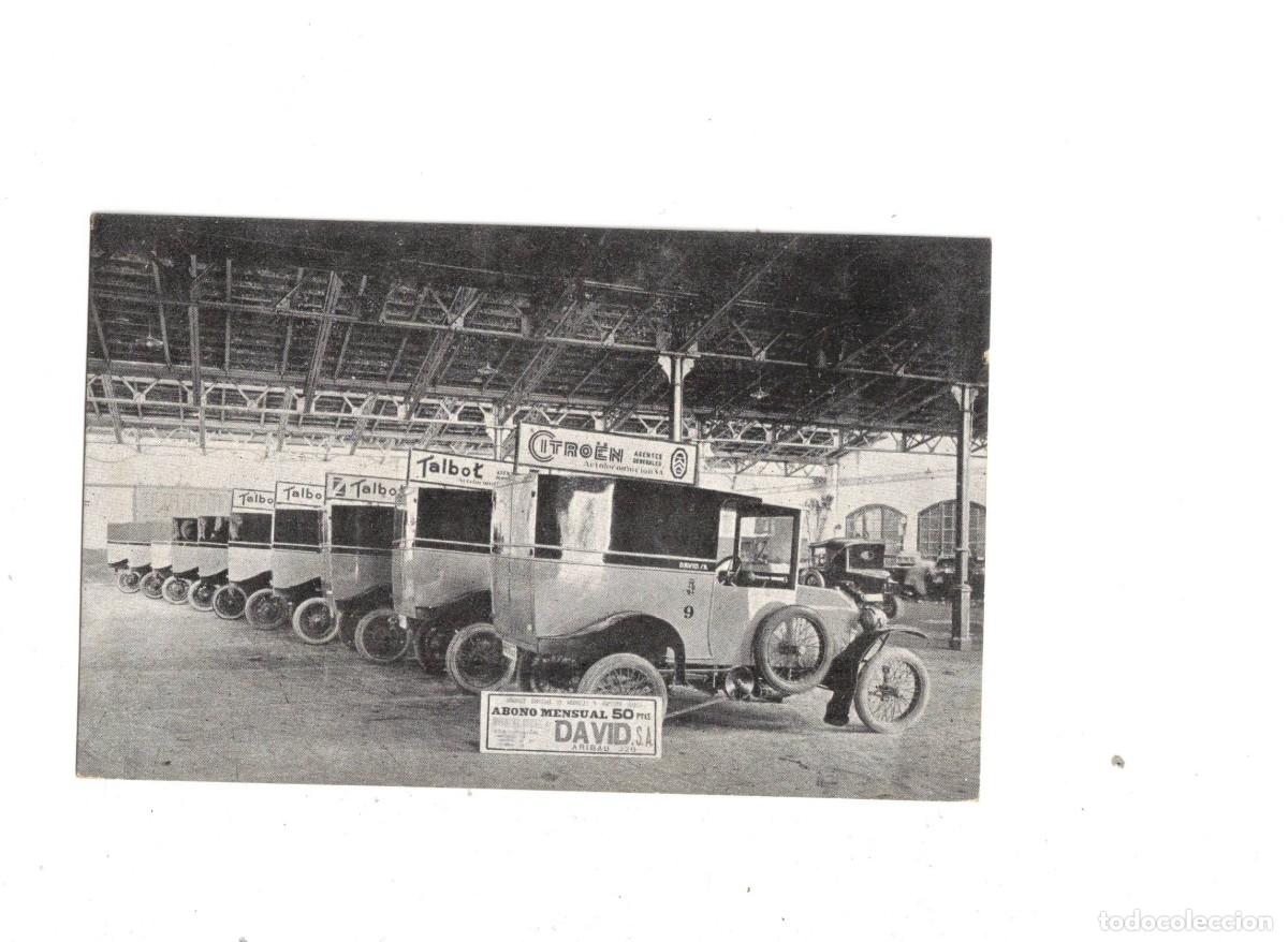 Postales: BARCELONA. AUTOM&Oacute;VILES DAVID S.A.