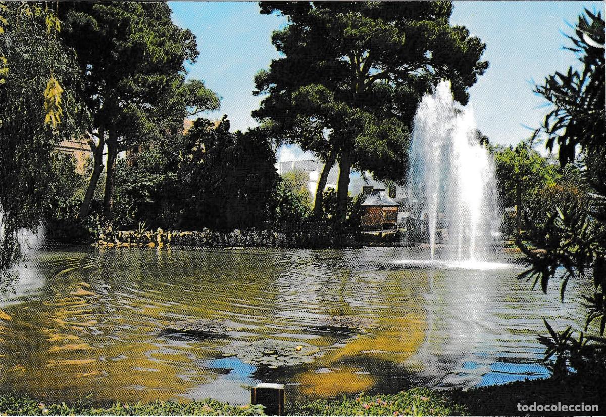 Postales: Vilanova y la Geltr&uacute; - Parque municipal - Detalle - Kolorham B 5407 - 149x102mm
