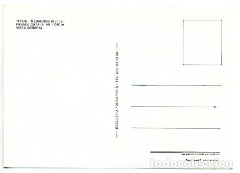 Postales: VISTA GENERAL.- MERANGES / GIRONA - Foto 2