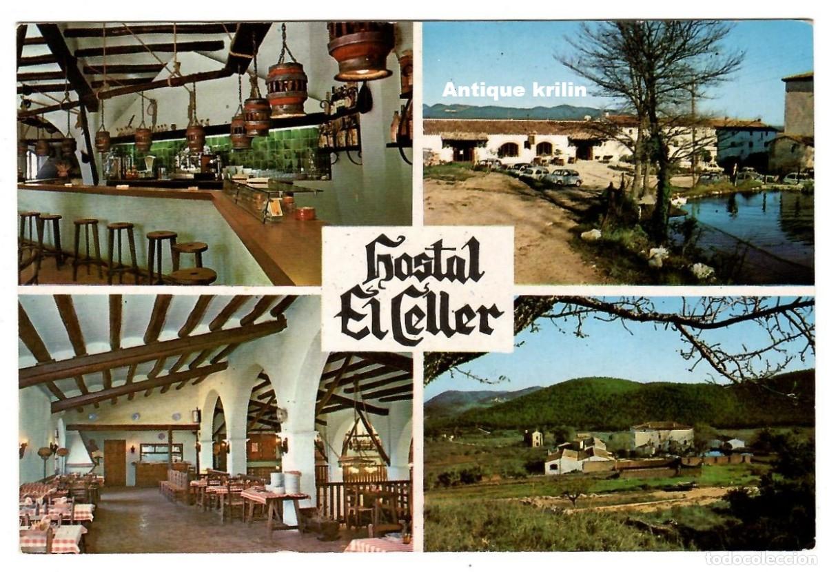Postales: TARRAGONA / URB. AIGUAVIVA / HOSTAL EL CELLER / SIN FRANQUEAR