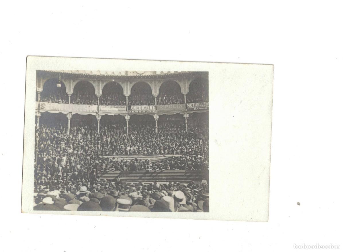 Postales: BARCELONA. PLAZA DE TOROS LAS ARENAS. ACTO POL&Iacute;TICO