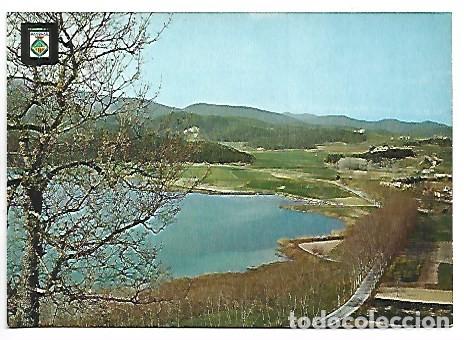 Postales: PARTE NORTE DEL LAGO Y PUNTO DE PARTIDA DE LAS COMPETICIONES DE REGATAS.- BA&Ntilde;OLAS / GIRONA