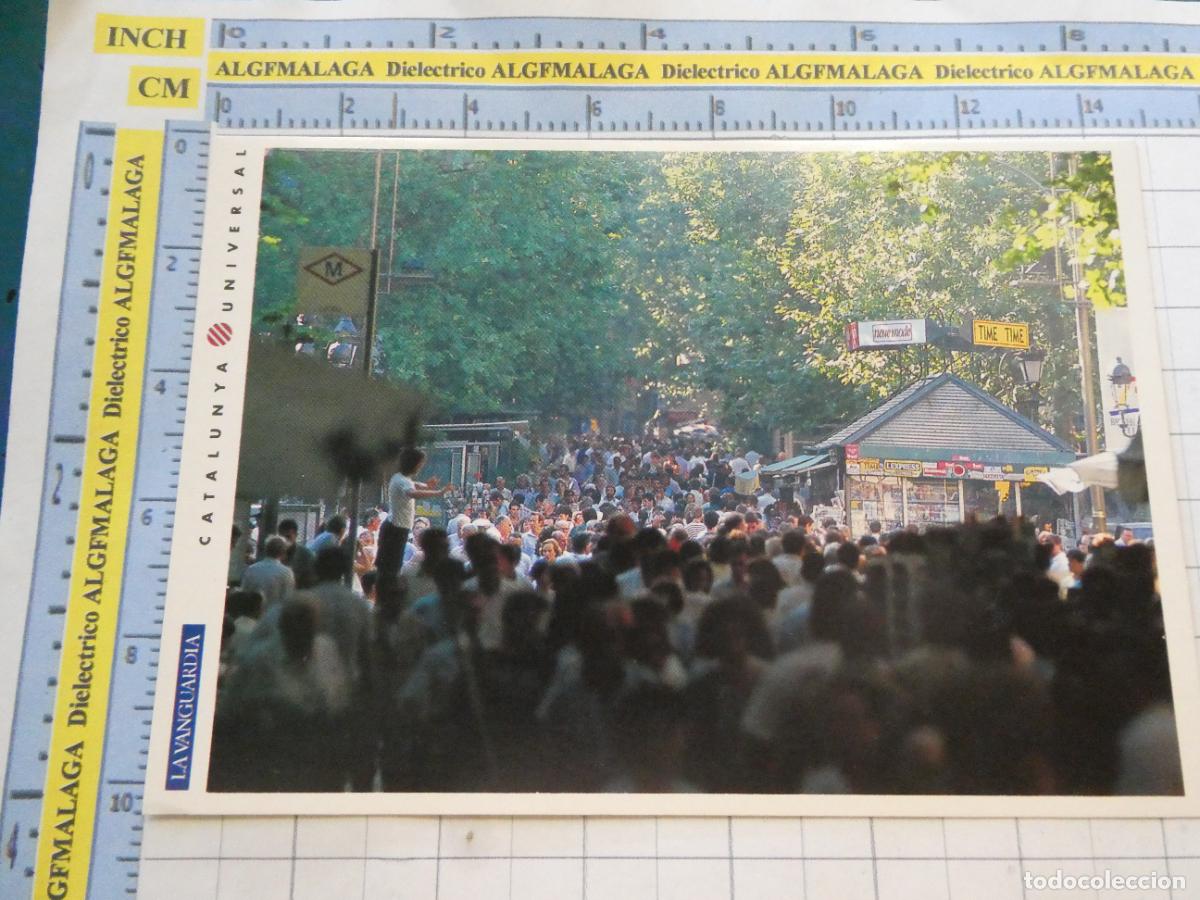 Postales: POSTAL DE BARCELONA. A&Ntilde;O 1990. LAS RAMBLAS. 29 VANGUARDIA. 2678