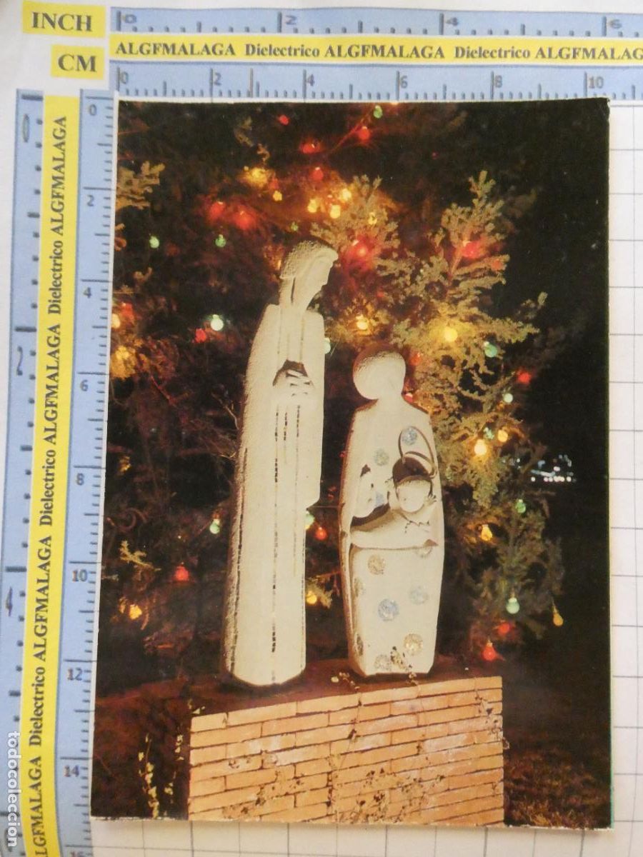 Postales: POSTAL DE BARCELONA. A&Ntilde;O 1967. DETALLE NAVIDE&Ntilde;O. 97 BERGAS . 2680