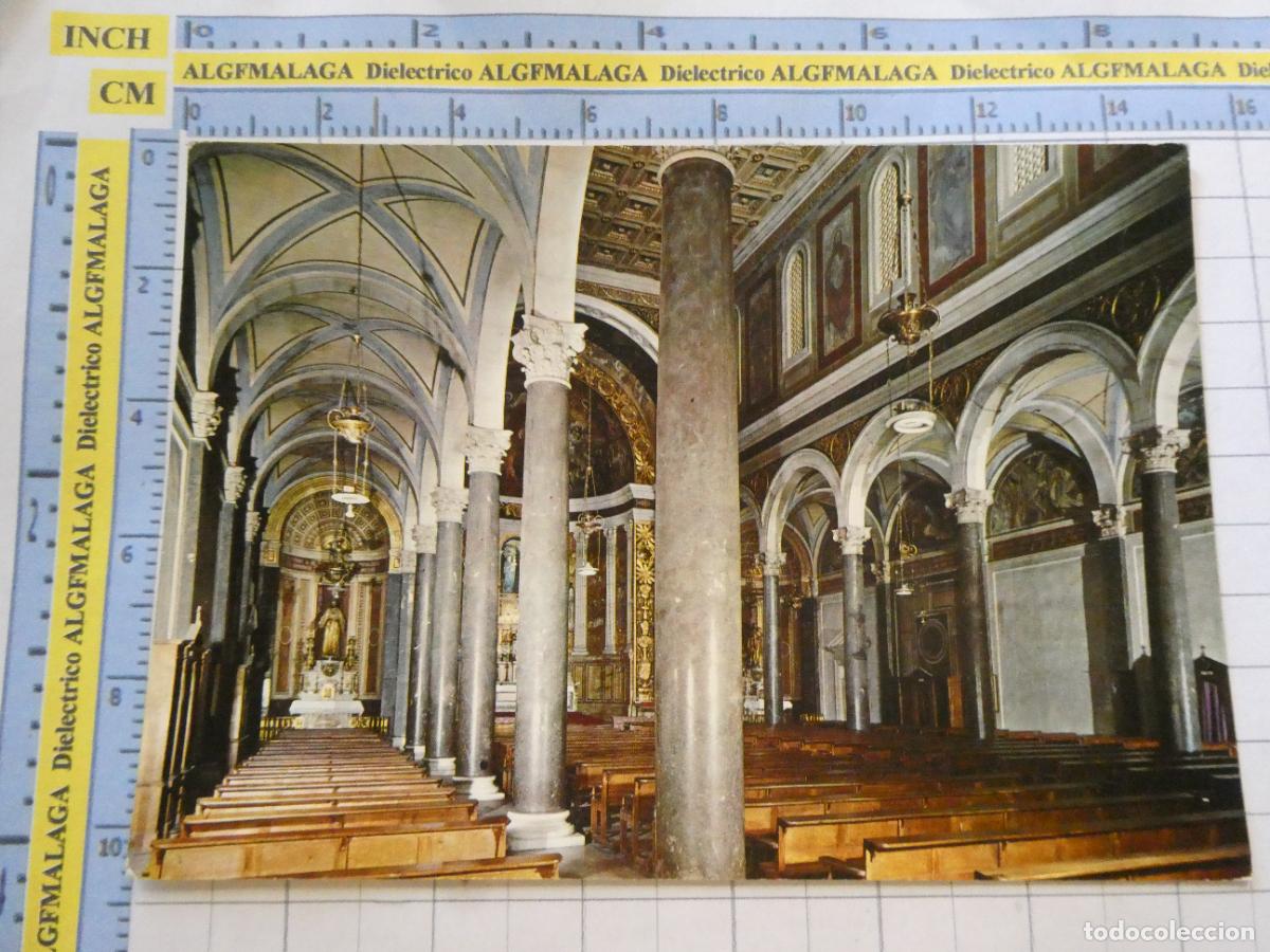 Postales: POSTAL DE BARCELONA. A&Ntilde;O 1964. SANTUARIO HISPANO AMERICANO NUESTRA SE&Ntilde;ORA SAGRADO CORAZ&Oacute;N 4 MI. 2686