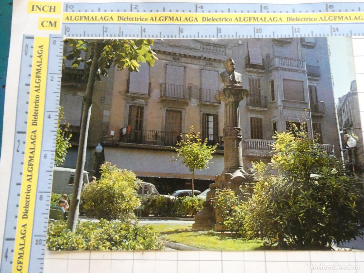 Postales: POSTAL DE BARCELONA. A&Ntilde;O 1980. MANRESA PLA&Ccedil;A CLAV&Eacute; 18 LLOBET. 2703
