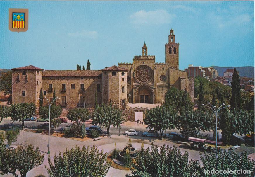 Postales: SANT CUGAT DEL VALLES (BARCELONA) PLAZA OCTAVIANO I MONESTIR - ESCUDO DE ORO N&ordm;5 - S/C