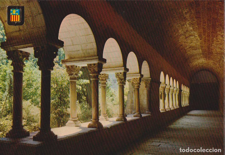 Postales: SANT CUGAT DEL VALLES (BARCELONA) CLAUSTROS DEL REAL MONASTERIO - ESCUDO DE ORO N&ordm;3 - S/C