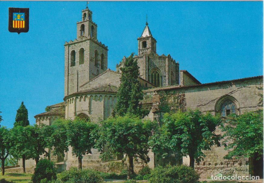 Postales: SANT CUGAT DEL VALLES (BARCELONA) REAL MONASTERIO - ESCUDO DE ORO N&ordm;9 - S/C