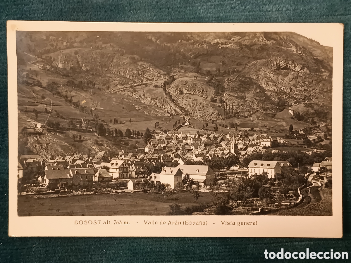 Postales: BOSOST alt. 763m. Vista general. (Boss&ograve;st)