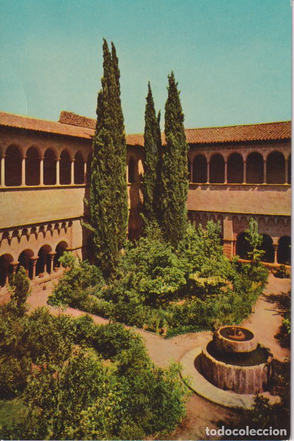 Postales: SAN CUGAT DEL VALLES (BARCELONA) JARDIN DEL CLAUSTRO - A.CAMPA&Ntilde;A 311 - S/C