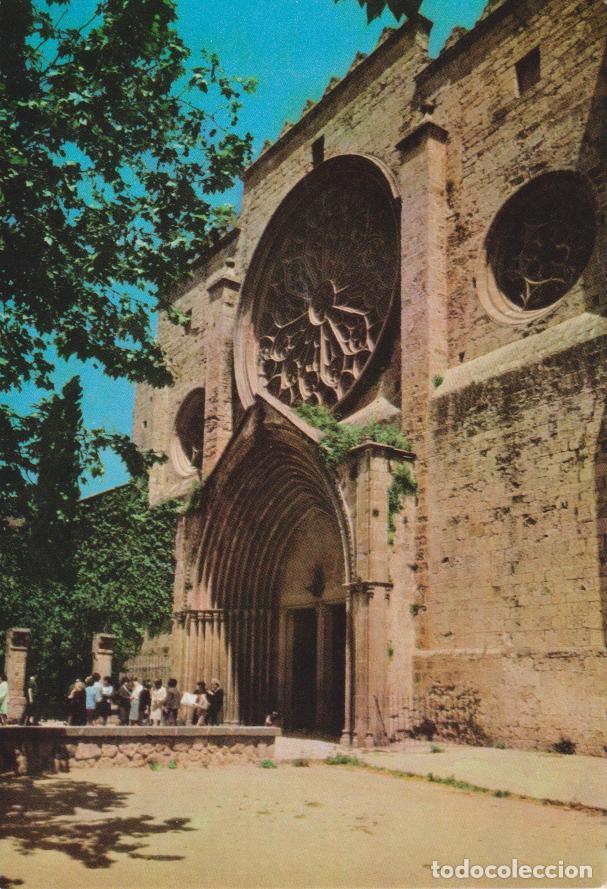 Postales: SAN CUGAT DEL VALLES (BARCELONA) FACHADA DEL REAL MONASTERIO - FOTOS CABANAS 104 - S/C