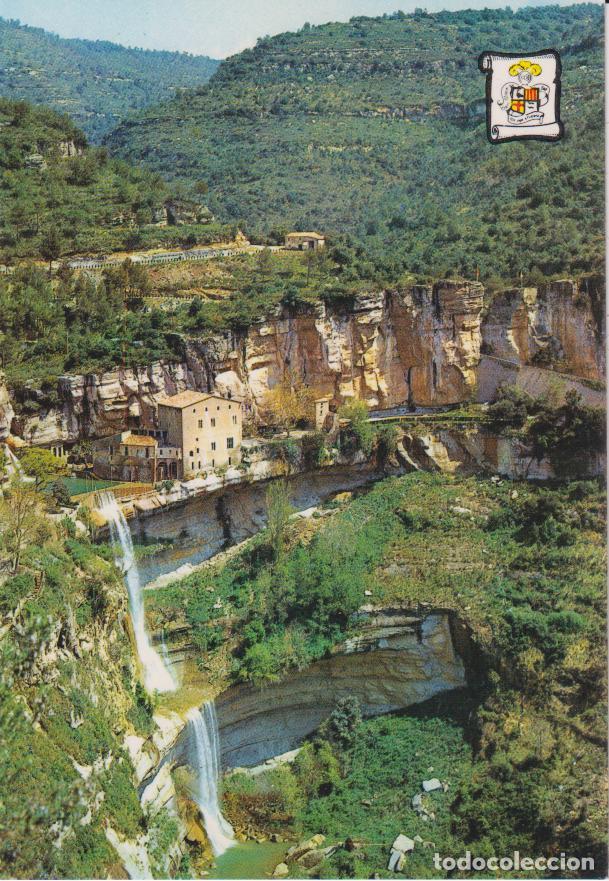 Postales: SANT MIQUEL DEL FAI (BARCELONA) PISCINA I SALT DEL ROSSINYOL - ARTESANIA GEN&Iacute;S 2224 - S/C