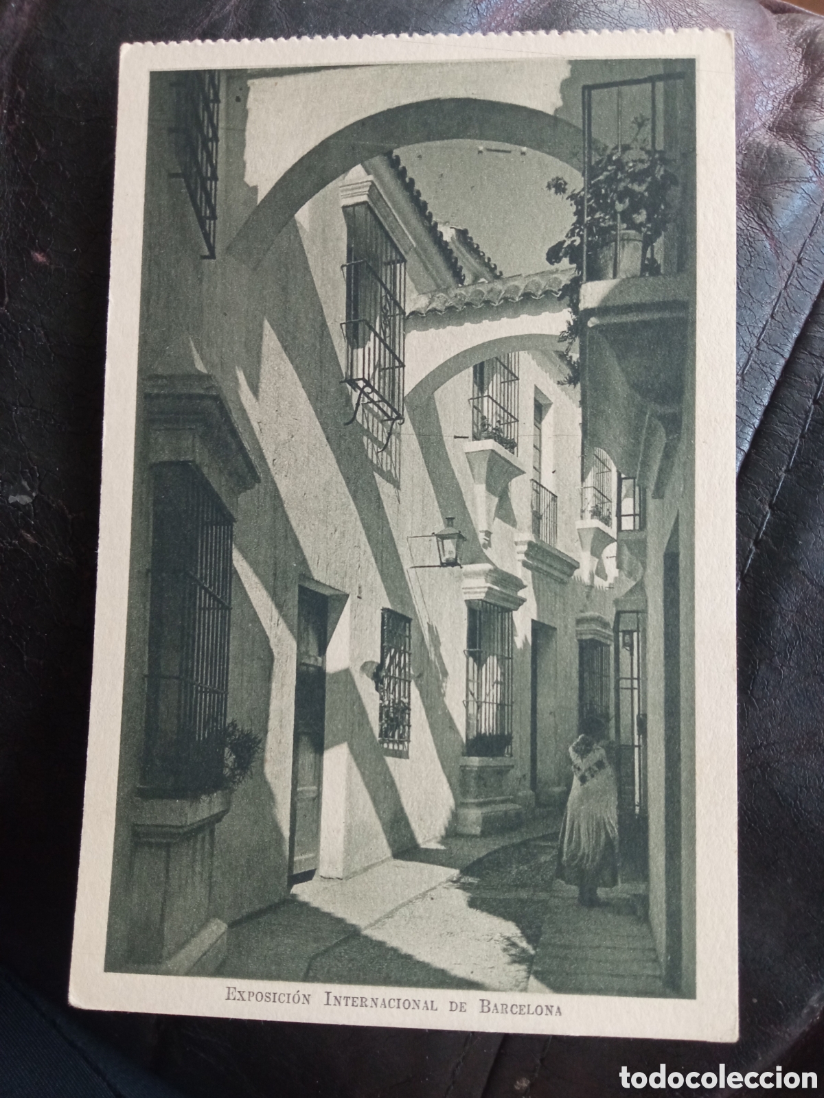 Postales: Antigua postal fotogr&aacute;fica, Barcelona, Calle de Arcos(Barrio andaluz)
