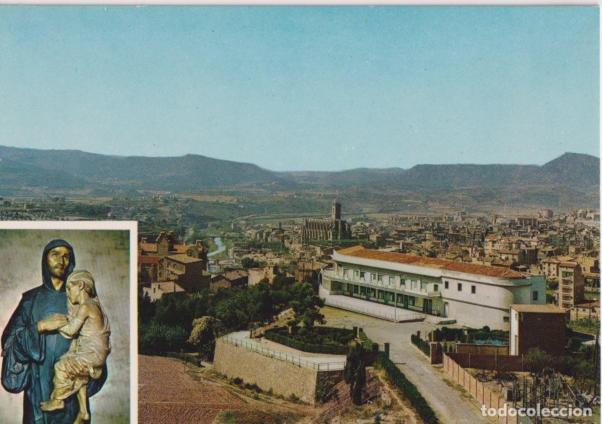 Postales: MANRESA (BARCELONA) SANATORIO DE SAN JUAN DE DIOS - ESCUDO DE ORO - ESCRITA 1968