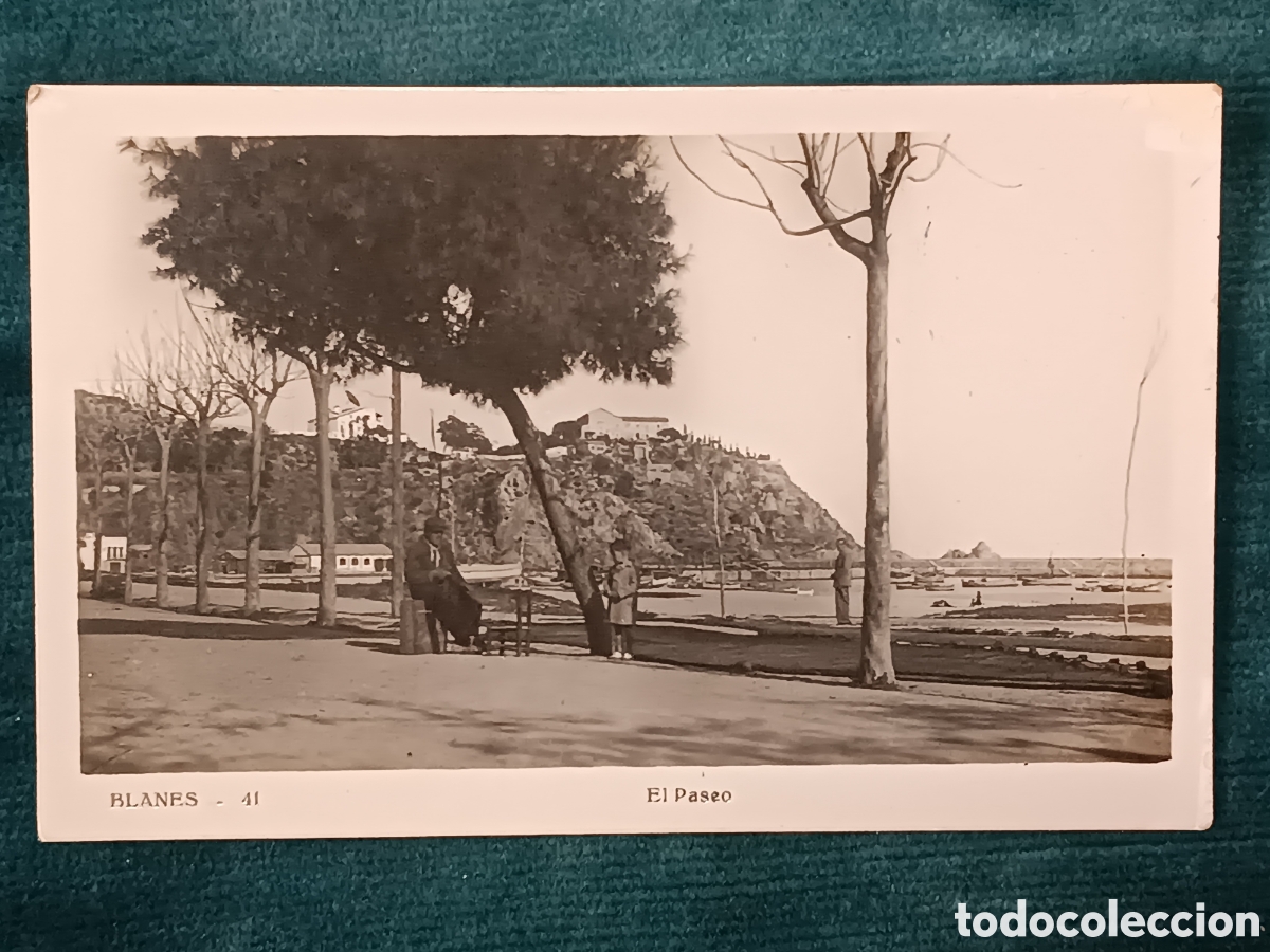 Postales: BLANES 41. El Paseo. (Costa Brava)