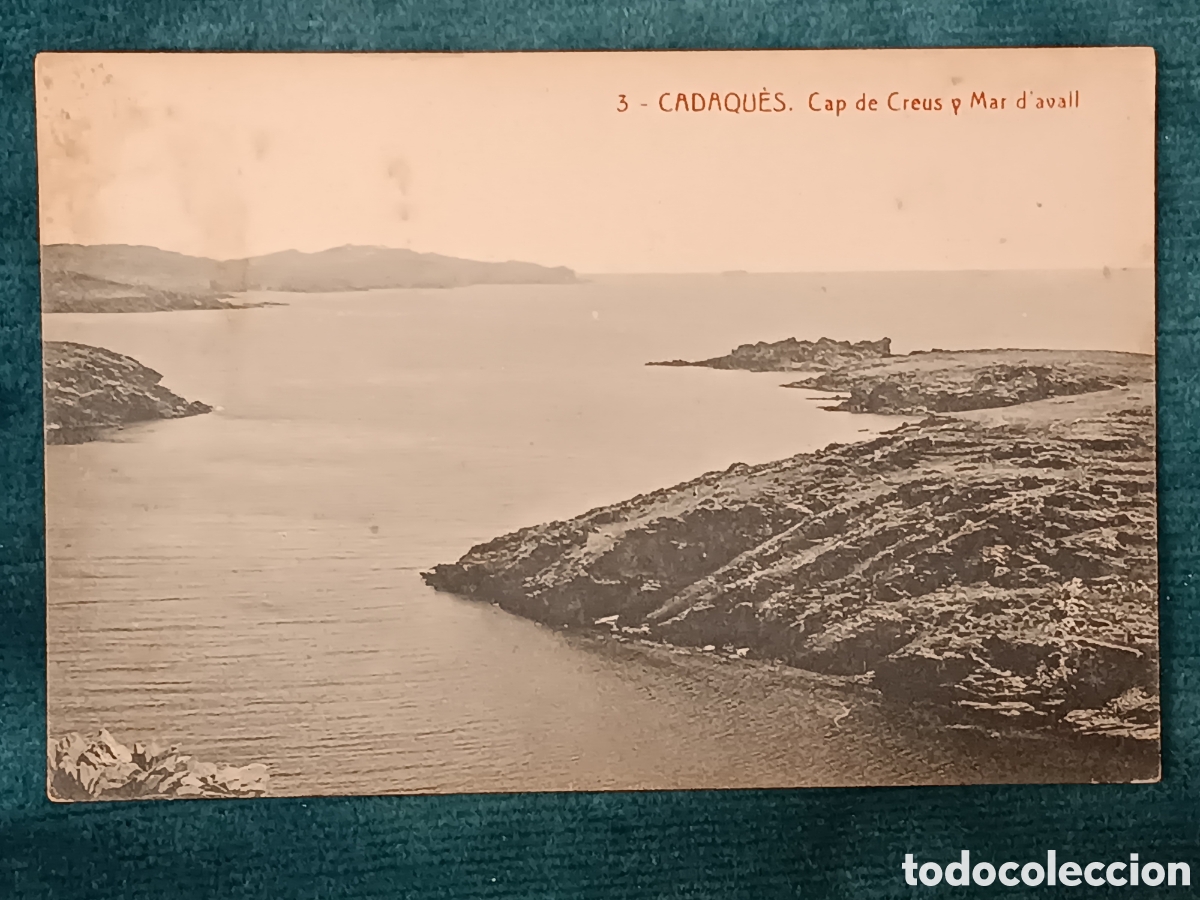 Postales: 3 CADAQU&Eacute;S. Cap de Creus y Mar d'avall