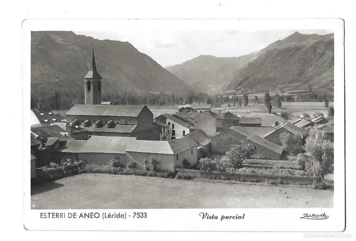 Postales: ESTERRI DE ANEO.- N&ordm; 7533. VISTA PARCIAL. ZERKOWITZ. REVERSO SIN IMPRESION. SIN CIRCULAR