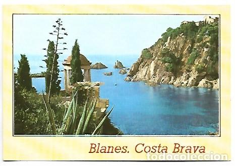 Postales: TEMPLETE, JARDIN BOTANICO Y CONVENTO.- COSTA BRAVA, BLANES / GIRONA