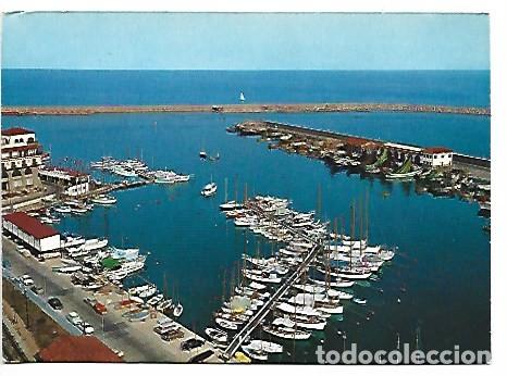 Postales: VISTA DEL PUERTO.- ARENYS DE MAR / BARCELONA