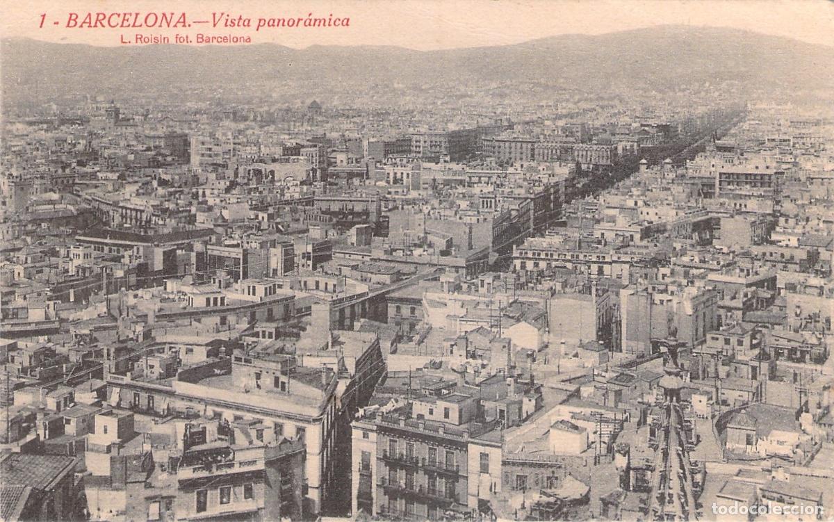 Postales: Postal de Barcelona - Vista Panor&aacute;mica de L. Roisin