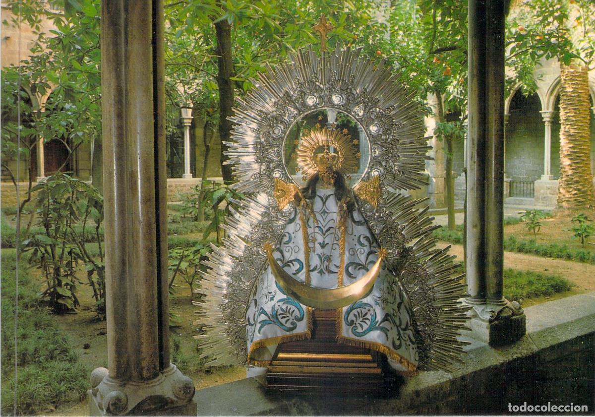 Postales: Postal Virgen de Guadalupe Patrona de &Uacute;beda en Santa Ana Barcelona