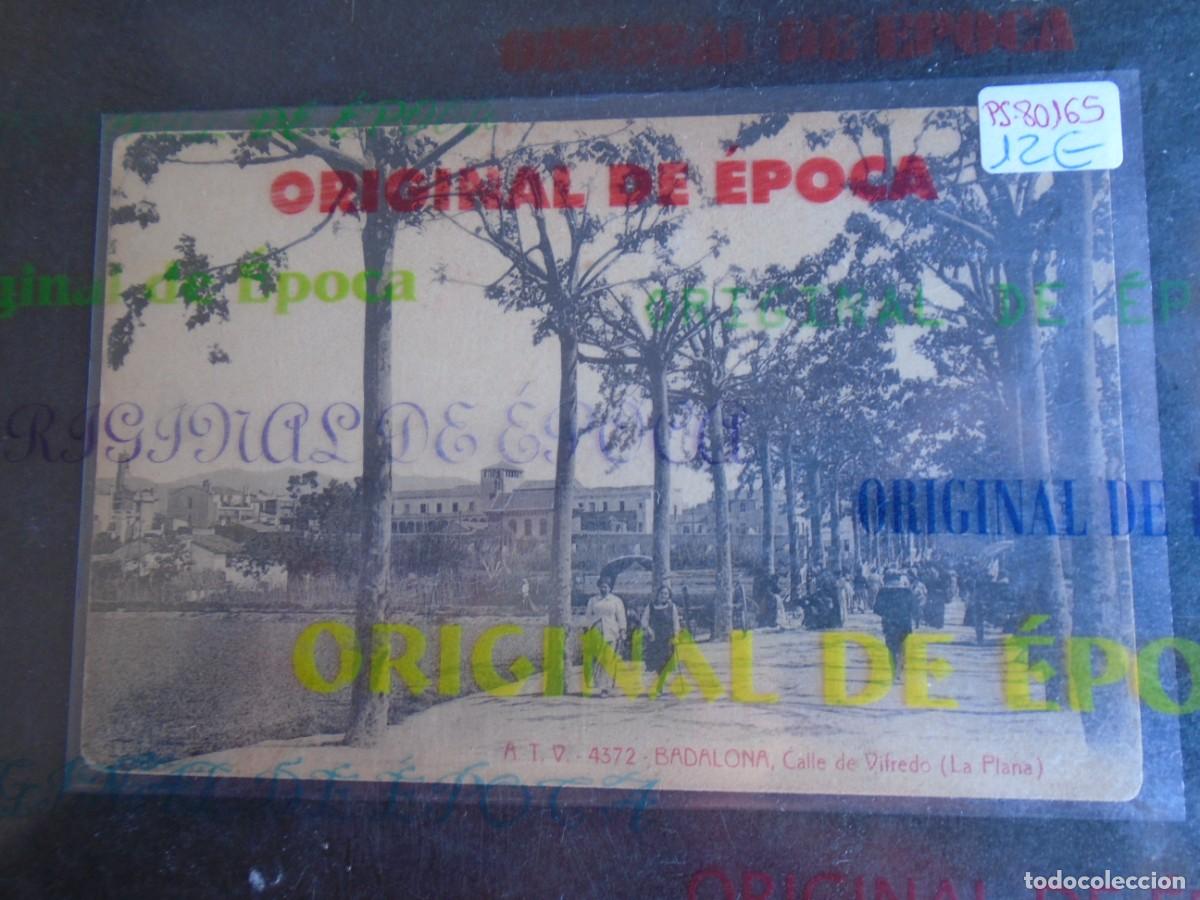 Postales: (PS-80165)POSTAL DE BADALONA-CALLE DE VIFREDO(LA PLANA).A.T.V.4372