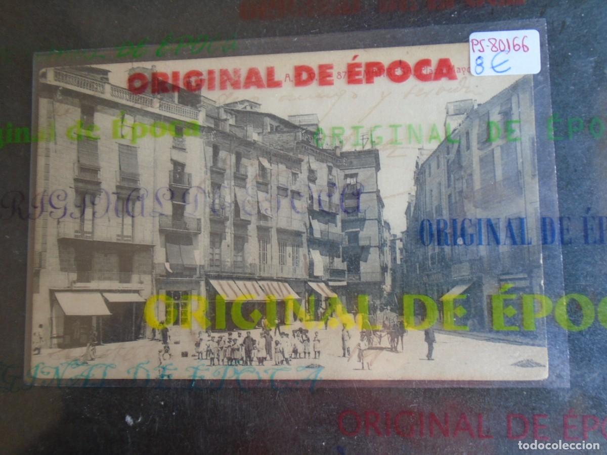 Postales: (PS-80166)POSTAL DE MANRESA-PLAZA MAYOR.A.T.V.877