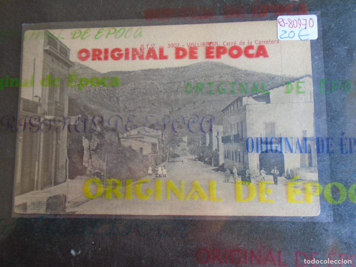 Postales: (PS-80170)POSTAL DE VALLIRANA-CARRE DE LA CARRETERA.A.T.V.3907