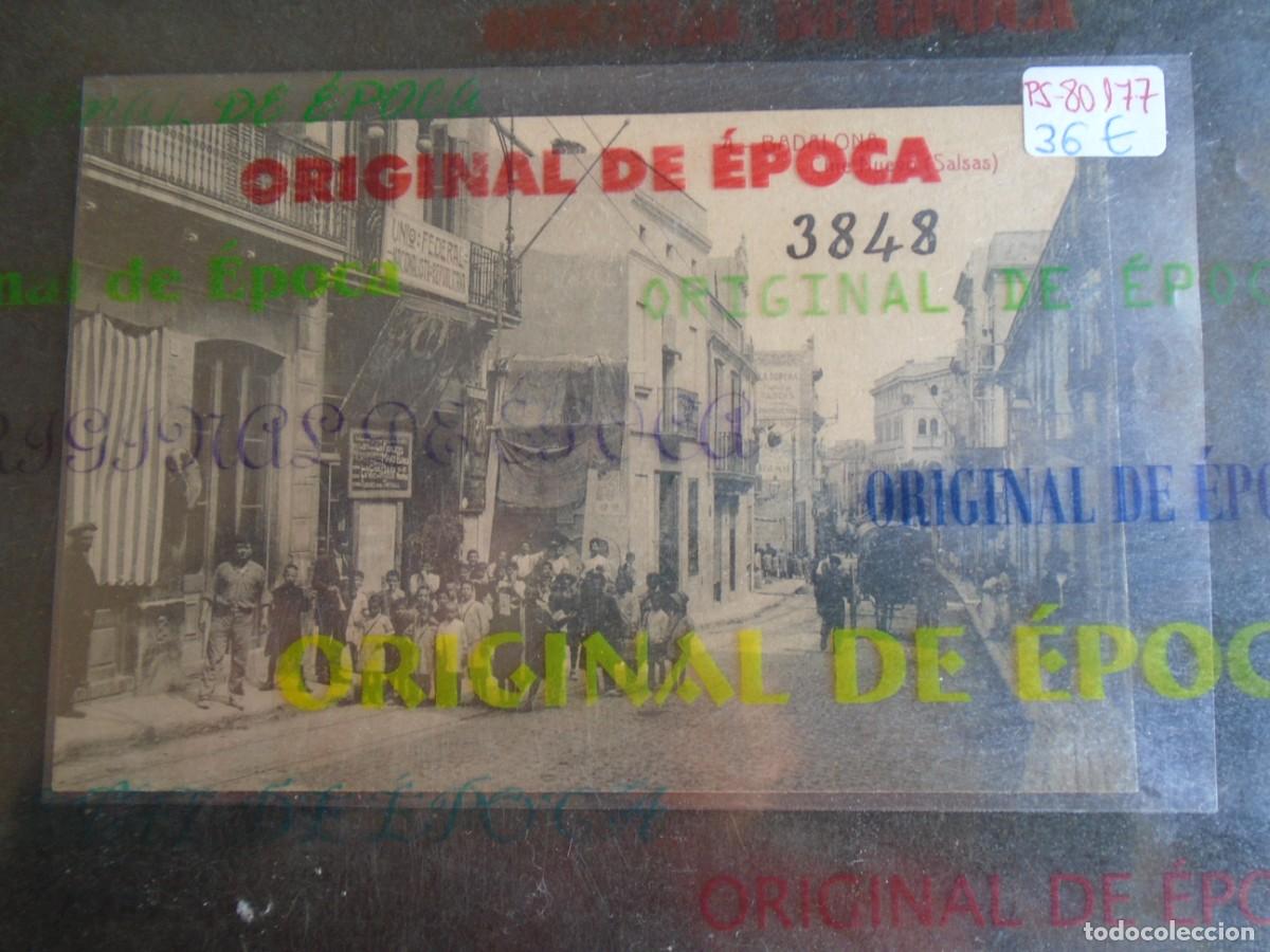 Postales: (PS-80177)POSTAL DE BADALONA-CINE NUEVO(SALSAS).FOTOTIPIA THOMAS