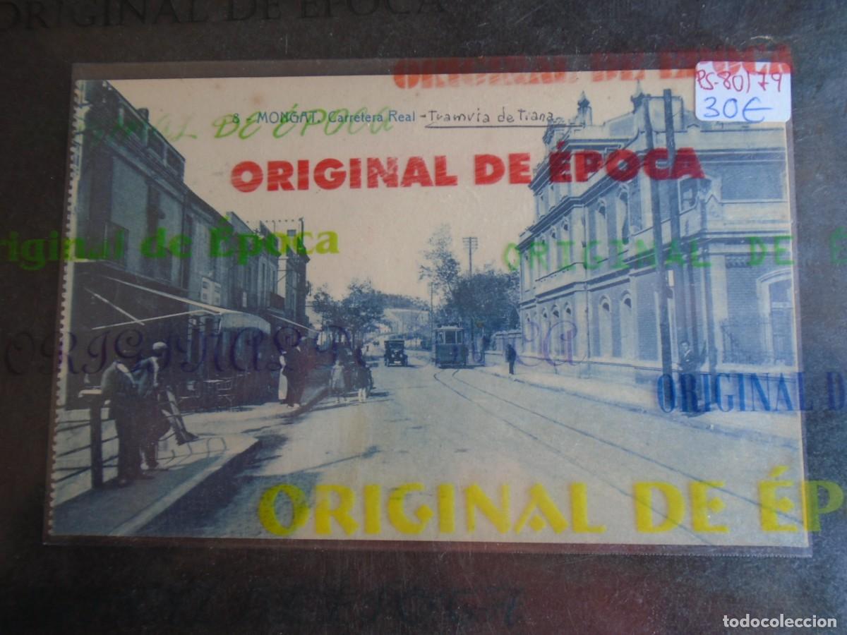 Postales: (PS-80179)POSTAL DE MONGAT-CARRETERA REAL.FOTOTIPIA THOMAS