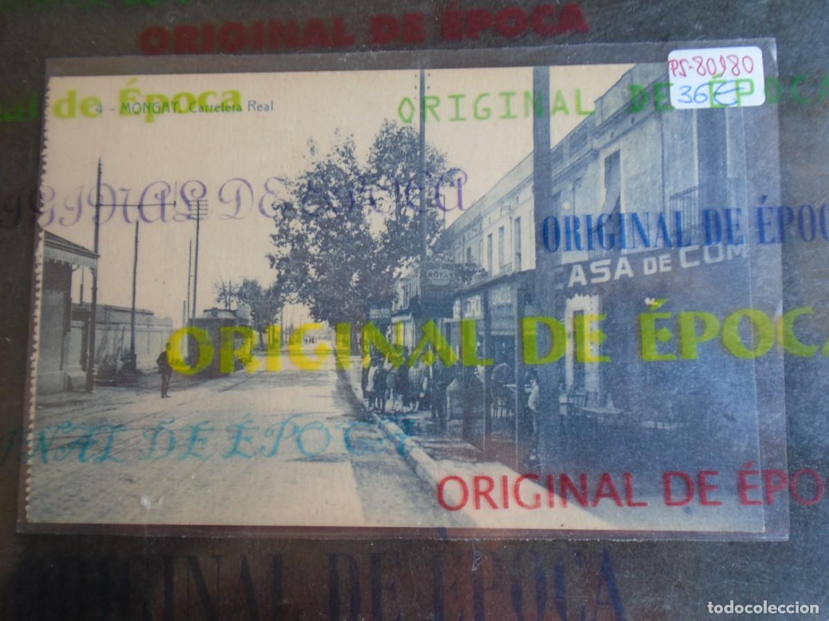 Postales: (PS-80180)POSTAL DE MONGAT-CARRETERA REAL.FOTOTIPIA THOMAS