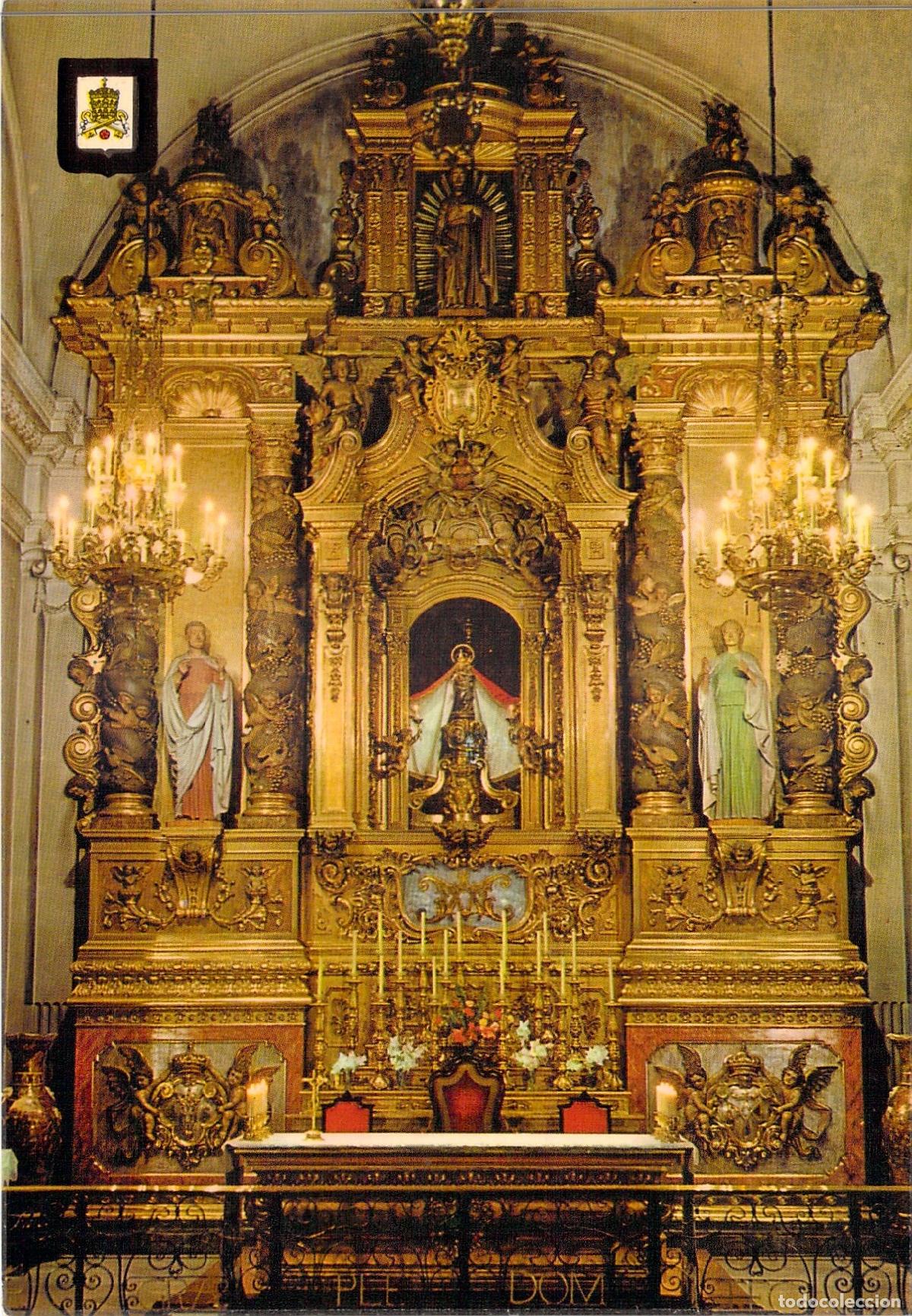 Postales: Postal de Reus: Altar de Nuestra Se&ntilde;ora de la Misericordia