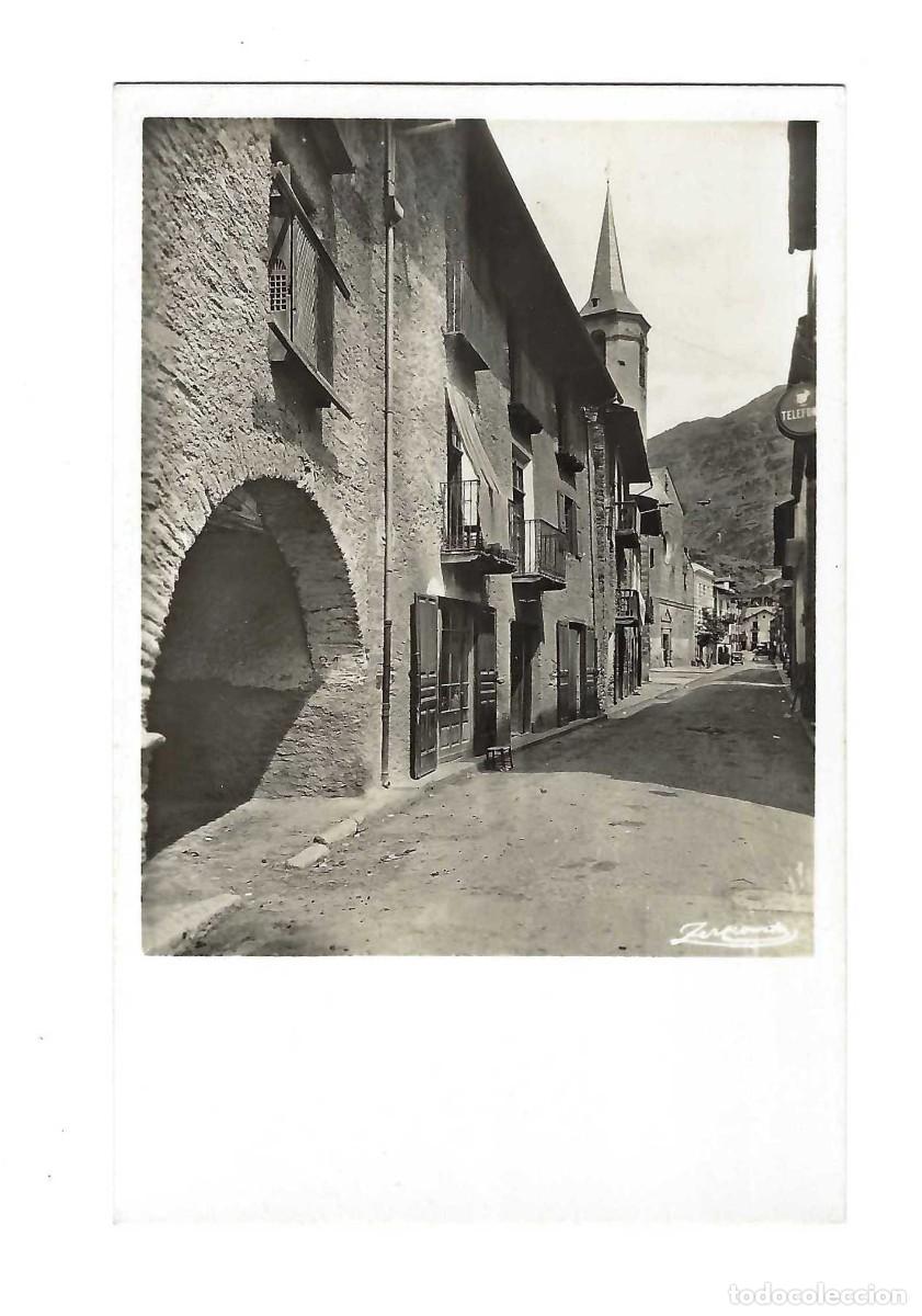 Postales: VALL D'ANEU.- N&ordm; 12, ESTERRI. CONSTRUCCIONS DEL S. XVII AL CARRER MAJOR. ZERKOWITZ. SIN CIRCULAR