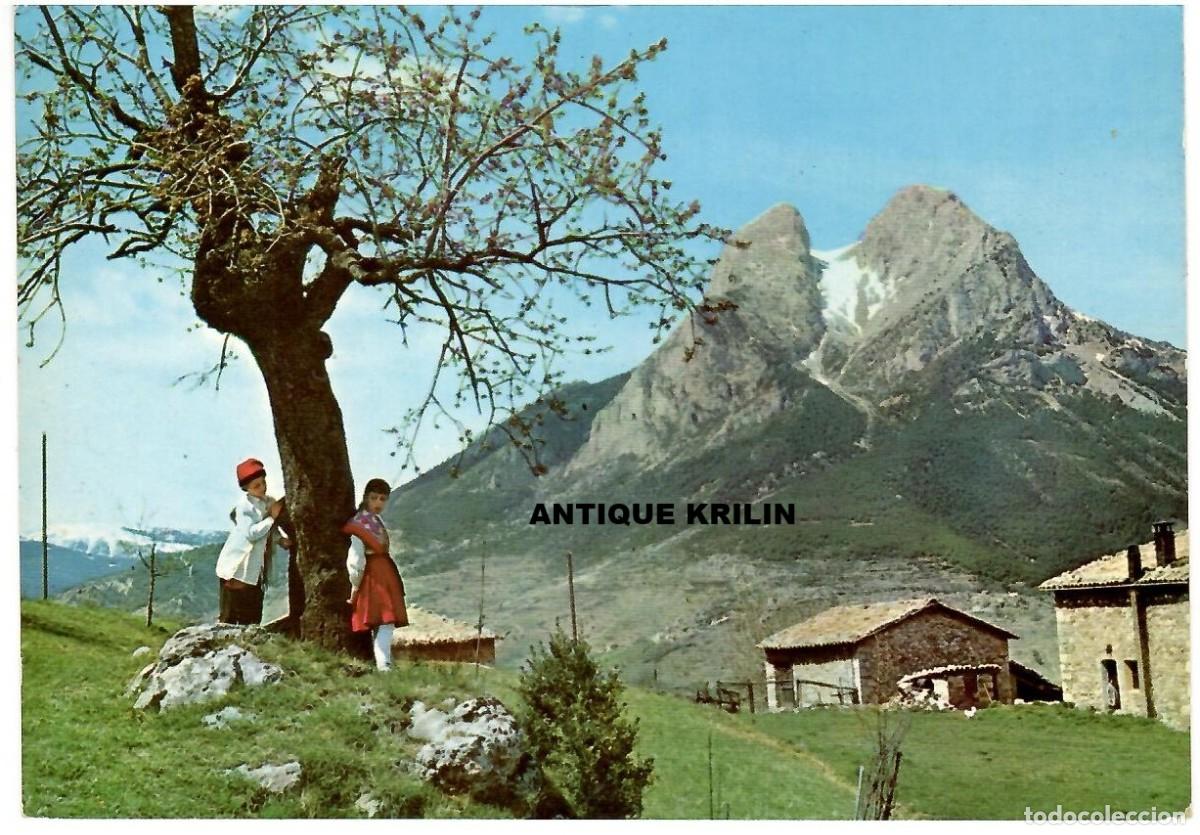 Postales: BERGA N&ordm; 3020 / PEDRAFORCA - SALDES / FOTO CINE LUIGI / SIN FRANQUEAR