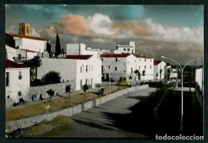 Postais: Cunit. *Paseo Calvo Sotelo* Ed. Raymond n&ordm; 4. Circulada 1965.