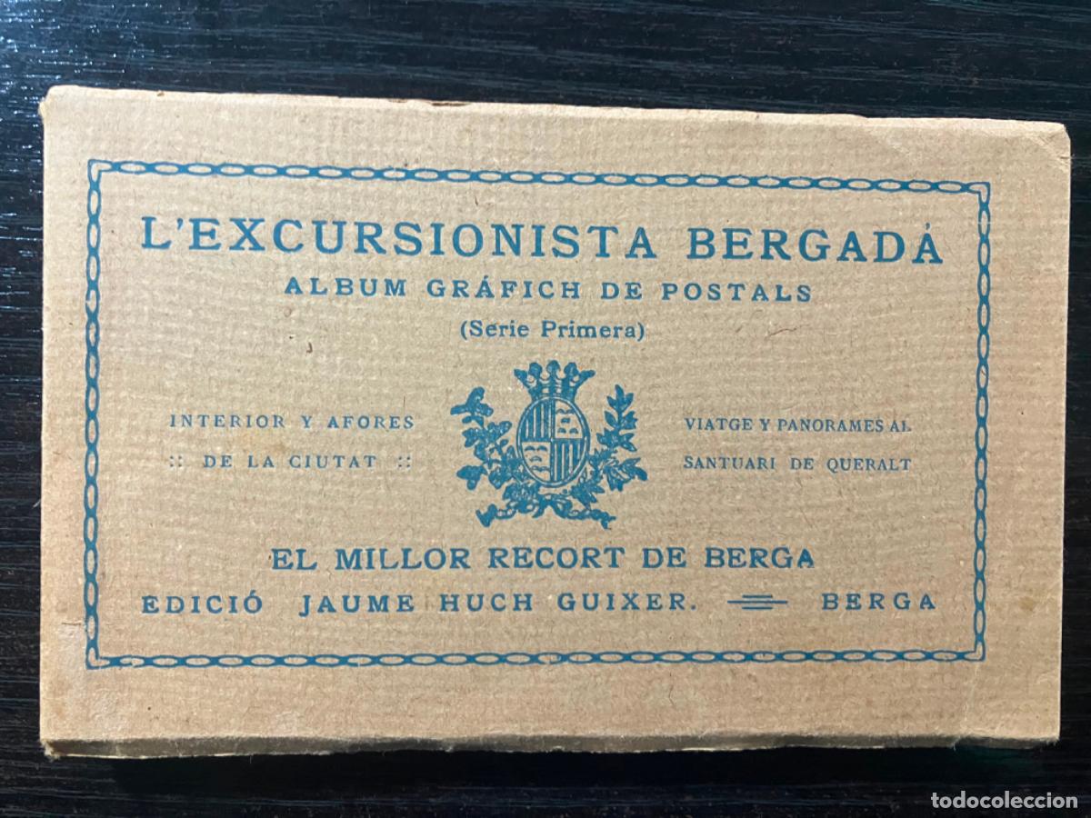 Postales: L'Excursionista Bergad&agrave; - Librito Postales Berga - Serie Primera - 24 postales completa