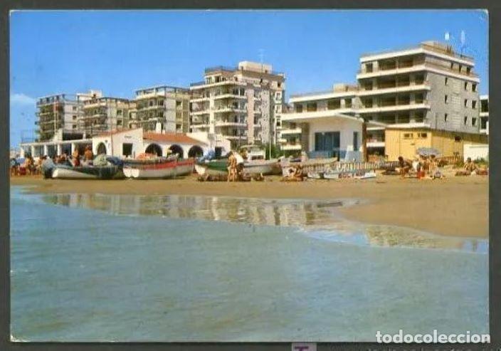Postkarten: Calafell. Segur de Calafell. Ed. Foto Color Raymond n&ordm; 55. Circulada fechador C.E.M. 1976.