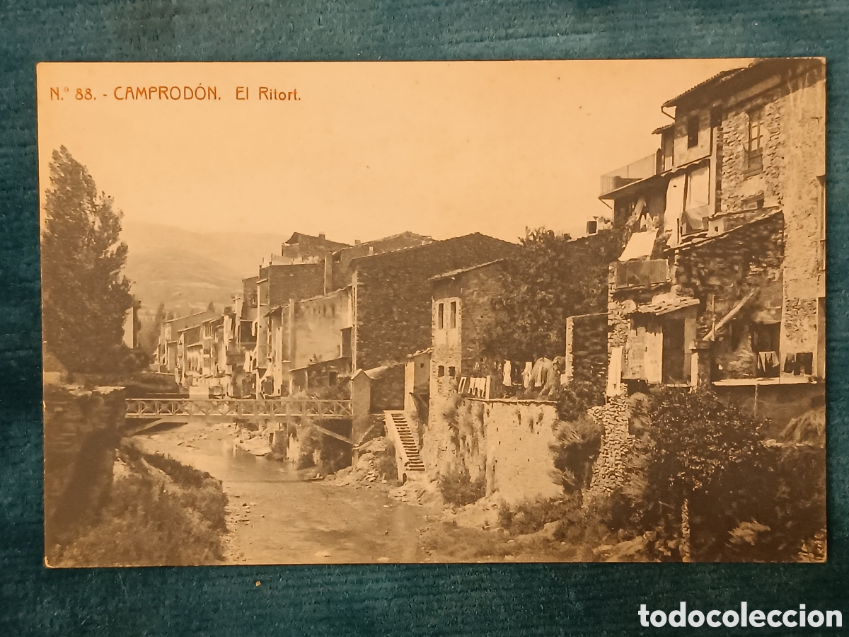 Postales: N&deg;88 CAMPROD&Oacute;N. El Ritort. (Camprodon)