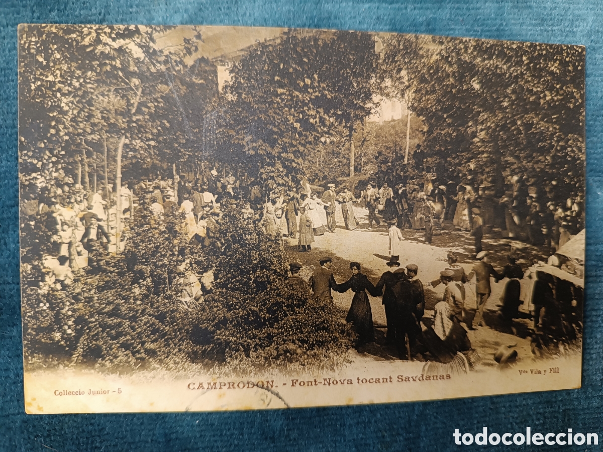 Cartoline: CAMPRODON. Font-Nova tocant Sardanas